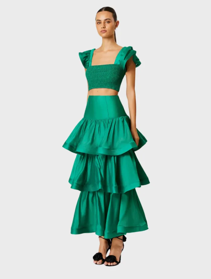 resort_set__green_2.webp Elliatt Resort Set - Green< Casual Dresses | Skirts