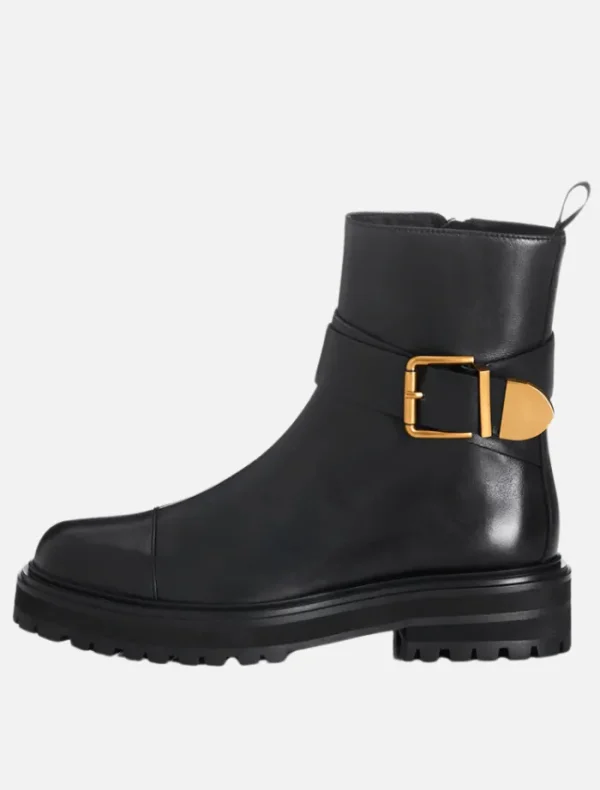 Alias Mae Rosa - Black Leather< Boots | Sandals