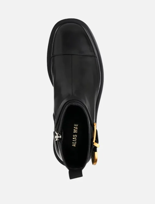 Alias Mae Rosa - Black Leather< Boots | Sandals