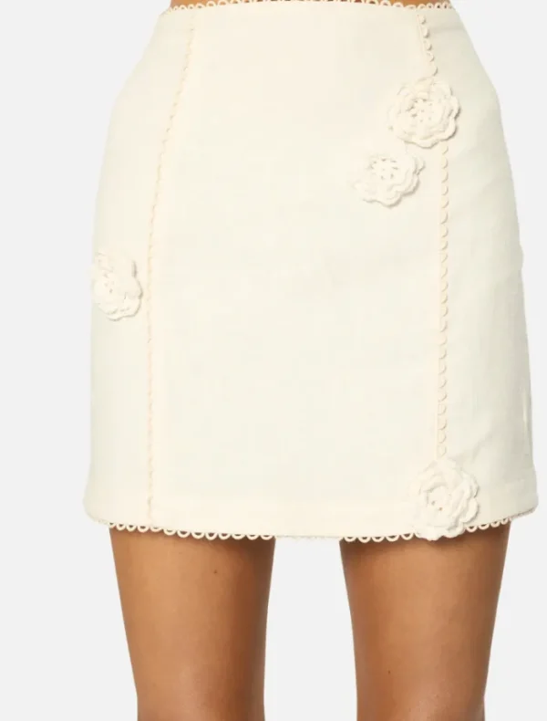 Winona Rosalind Short Skirt - White< Shorts | Skirts