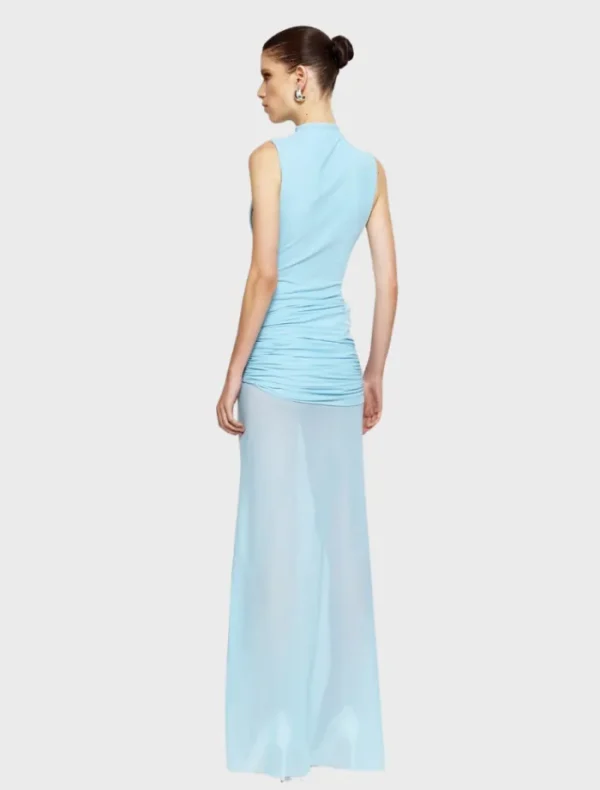 Effie Kats Roza Maxi Dress - Blue< Bodysuits