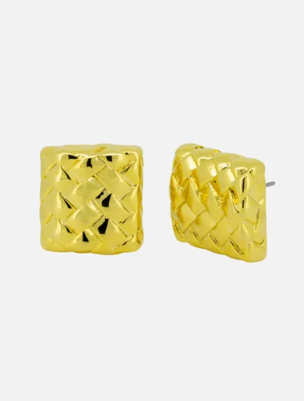 Jolie and Deen Saffron Earrings - Gold< Earrings