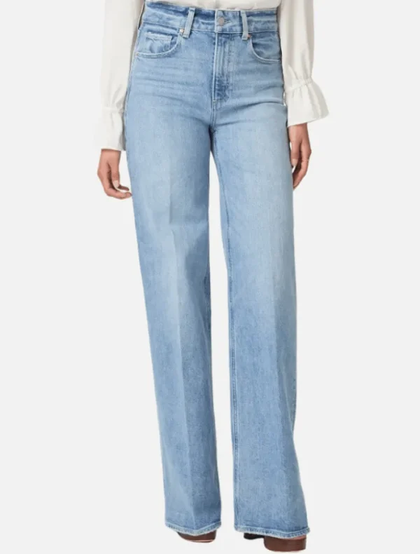 PAIGE Sasha High Rise Wide Leg - Magnifique< Denim