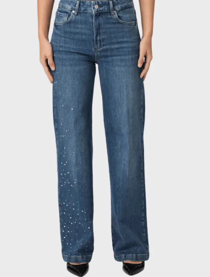 sasha_high_rise_wide_leg__0-2.webp PAIGE Sasha High Rise Wide Leg 32 - Laurena Embellished< Denim | Tops
