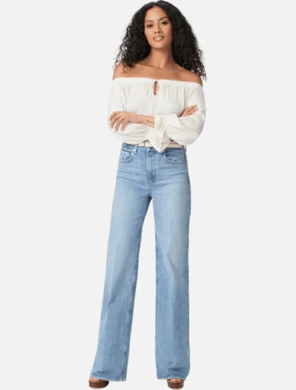 PAIGE Sasha High Rise Wide Leg - Magnifique< Denim