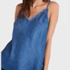 Bella Dahl Shirt Tail Button Down - Moonlit Haze Wash< Shirt Dresses | Long Sleeve Dresses