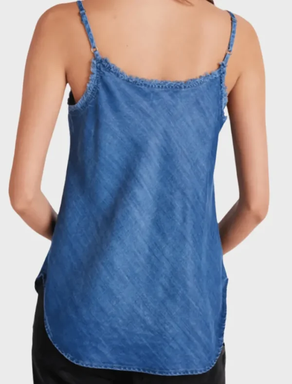 Bella Dahl Shirt Tail Button Down - Moonlit Haze Wash< Shirt Dresses | Long Sleeve Dresses