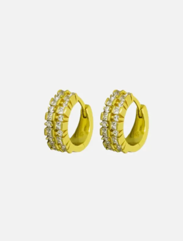 Jolie and Deen Sierra Sleepers - Gold< Earrings