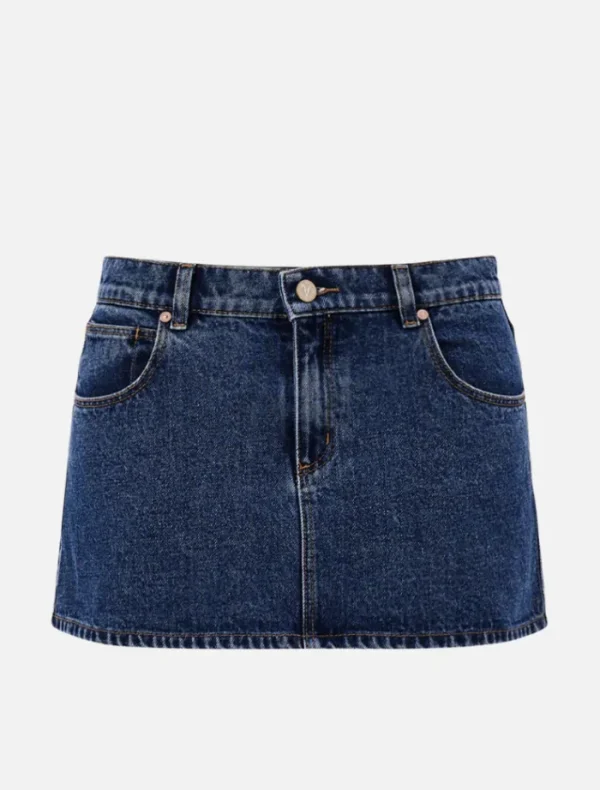Abrand 99 Skirt Bella - Mid Blue< Denim | Skirts