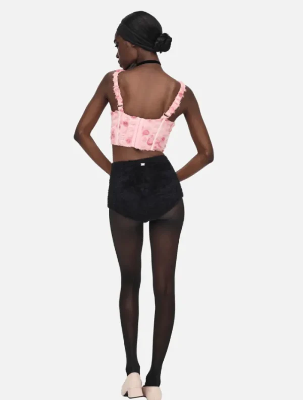 For Love & Lemons Skye Bustier Top - Pink< Skirts | Shirts