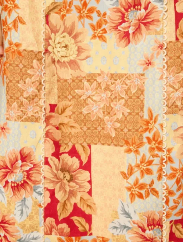 Winona Solene Halter Maxi Dress - Orange Floral< Casual Dresses | Skirts