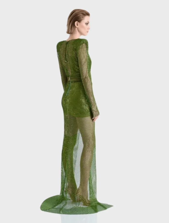tales_of_the_future_gown__2.webp Zhivago Tales Of The Future Gown - Khaki< Fur