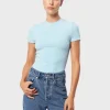 Mossman The Bowery Top - Mist Blue< Shorts | Tops