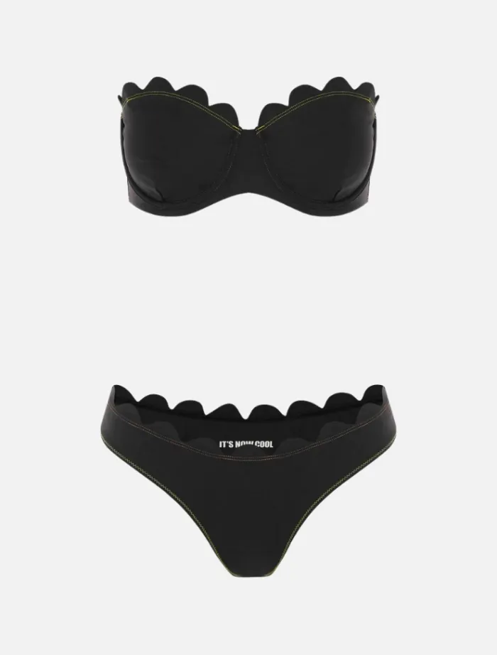 the_shell_bandeau__concha_2.webp It's Now Cool The Shell Bandeau - Conchas< Swimwear | Tops