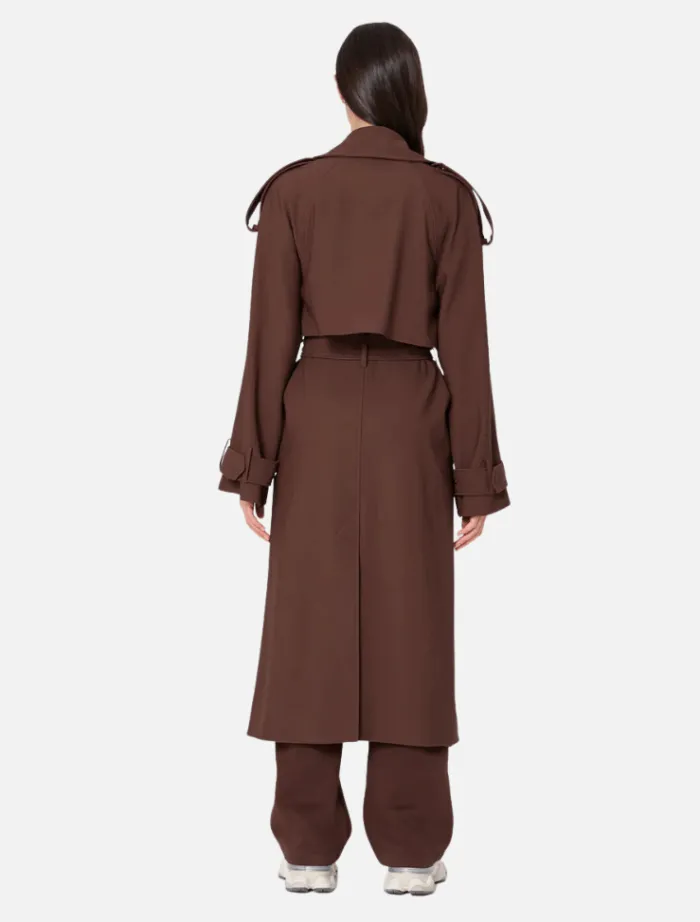 the_trench_coat__chocolat_1.webp Rozalia x Atoir The Trench Coat - Chocolate< Jackets / Coats