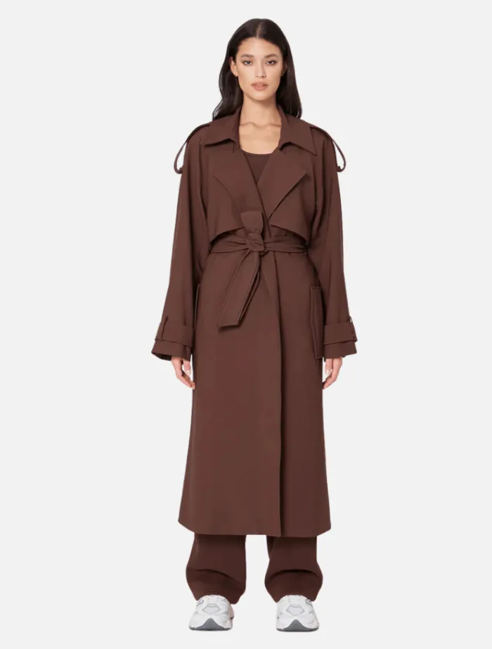 the_trench_coat__chocolat_2.webp Rozalia x Atoir The Trench Coat - Chocolate< Jackets / Coats
