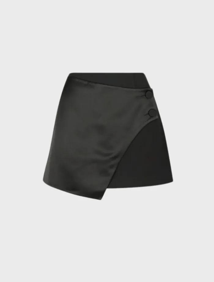 tuxdeo_wrap_mini_skirt__b_4.webp Shona Joy Tuxdeo Wrap Mini Skirt - Black< Skirts