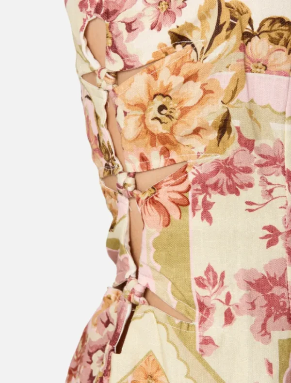 Winona Vaughn Midi Dress - Vintage Floral< Casual Dresses | Midi Dresses