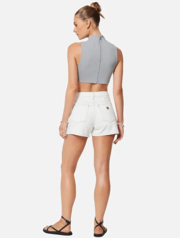 Abrand Venice Short - Coconut< Denim | Shorts