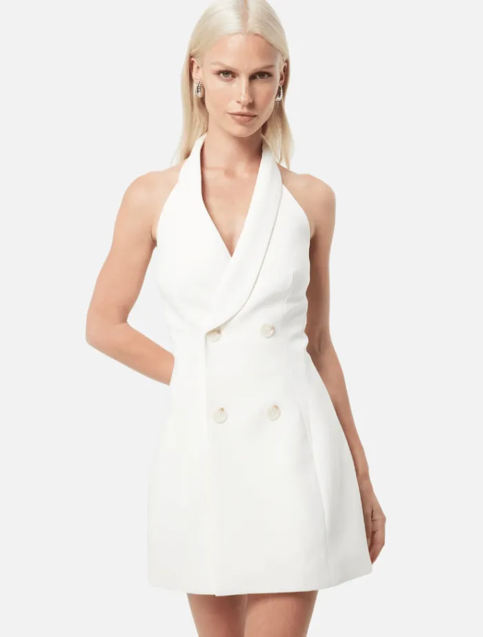 veredian_mini_dress__whit_0.webp Mossman Veredian Mini Dress - White< Casual Dresses | Mini Dresses