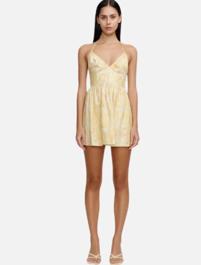 winona_mini_dress_banana__0.webp Ownley Winona Mini Dress -Banana Split< Mini Dresses | Skirts