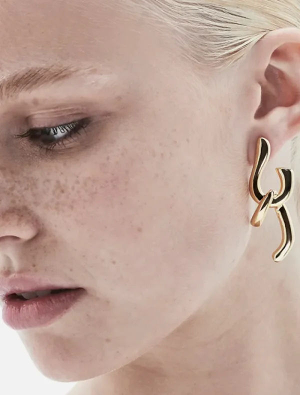 Jolie and Deen Zoe Earrings - Gold< Earrings